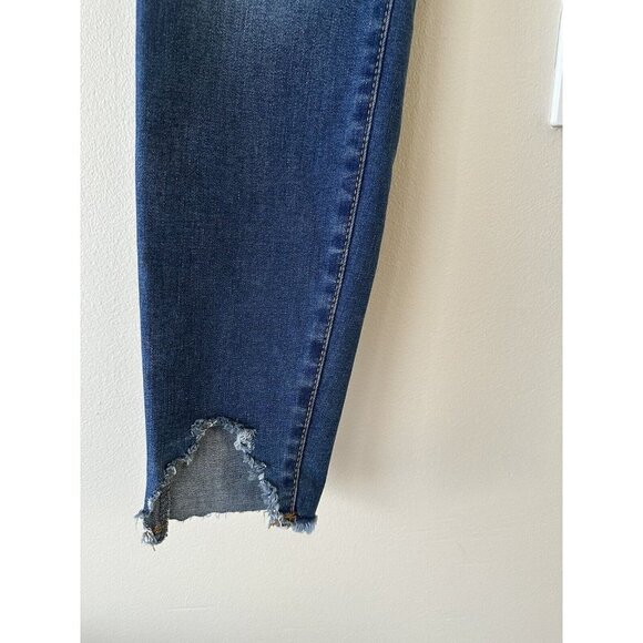 Celebrity Pink Mid Rise Ankle Skinny Jeans Size 3/26 Raw Hem Style CJ2203305 - Picture 6 of 11